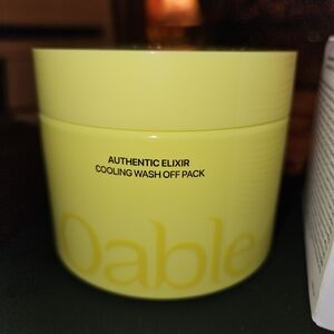 Oable Korean Authentic Elixir Cooling Wash Off Pack New in Box